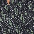 black green ditzy floral