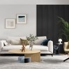 2-Pack 94.5 x 12.6 in. MDF Acoustic Slat Wall Panel for Modern Interior Decor, TV Background, Living Room - 2 of 4