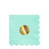 Meri Meri Mint Large Napkins (Pack of 20) - 2 of 2