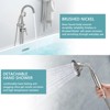 PROOX 2-Handle Claw Foot Tub Faucet with Hand Shower in Brushed Nickel - 4 of 4