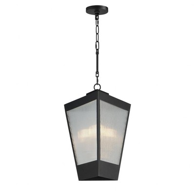 Maxim Lighting Triform 3 - Light Pendant in  Black/Antique Brass