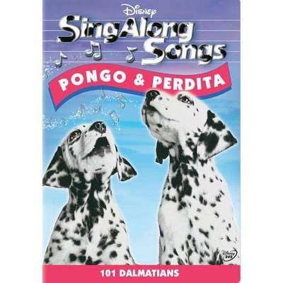 Sing Along Songs Pongo Perdita 101 Dalmatians Dvd 06 Target