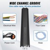 VEVOR 3-Piece Cable Protection Ramp Set, Supports Up to 2,000 lbs Per Axle, Durable Cord Protection for High Foot Traffic Areas - 4 of 4