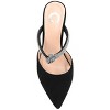 Journee Womens Lunna Mules Mid Stiletto Pointed Toe Pumps - 4 of 4
