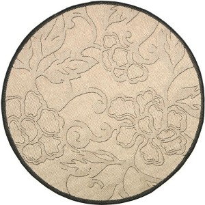 Courtyard CY2726 UV & Stain Resistant Non-Shedding Power Loomed Indoor/Outdoor Rugs - Safavieh - 1 of 4