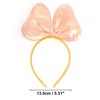 Unique Bargains Vertical Bow Headband for Halloween 1 Pc - 3 of 4