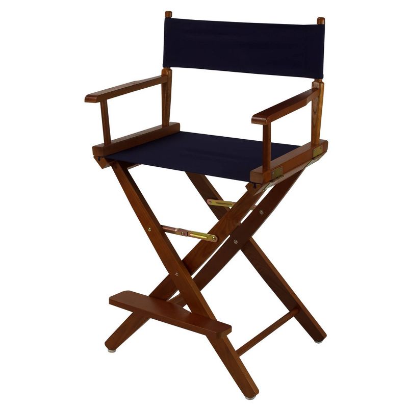 Extra Wide Directors Chair Mission Oak Frame - Flora Home, 1 of 5