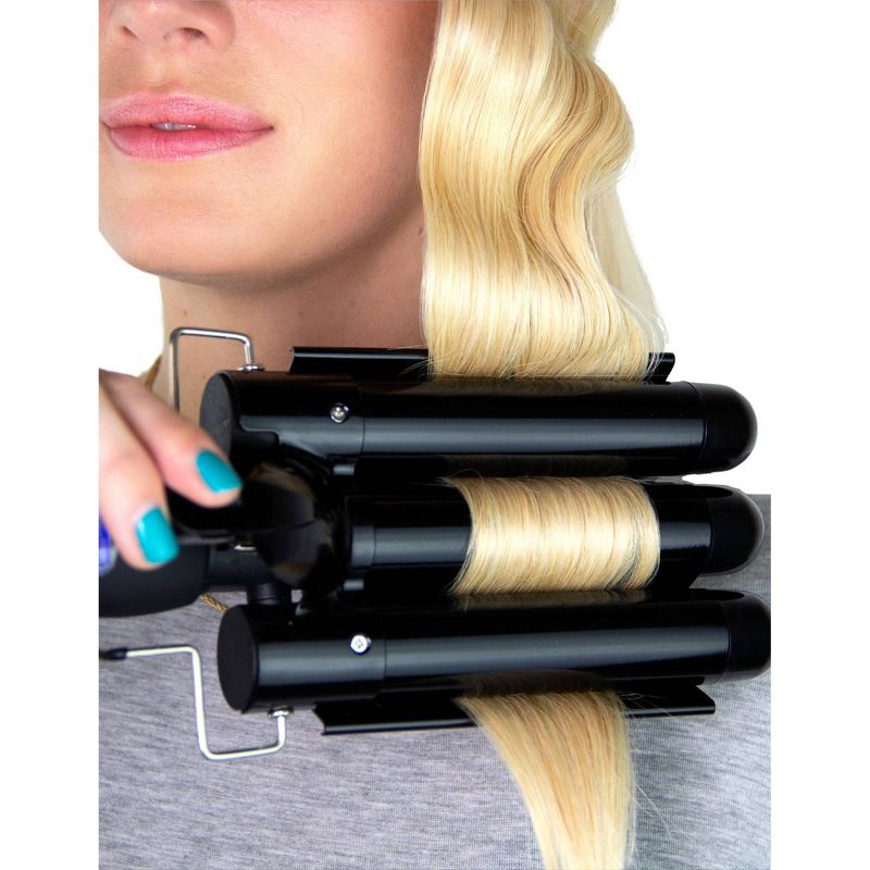Trademark Beauty Babe Waves Limited Edition Hair Waver - 1.15&#34; Barrels, 6 of 11