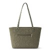 Sakroots Women's Metro Tote Olive Spirit Desert Quilted - 3 of 4
