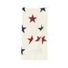 Saro Lifestyle Americana Stars Napkin (Set of 4), Red, 20"x20" - 2 of 4