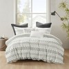 3Pcs Duvet Set, Farmhouse Bedding Set, Cotton Bed Comforter - 2 of 4