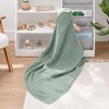 Baby Hooded Muslin Cotton Towel for Kids by Comfy Cubs - 2 of 4