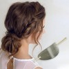 Unique Bargains Women's Classic Oval Hair Pins 4.92"x1.34"x0.79" 1 Pc - 2 of 3