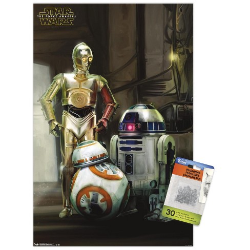 Trends International Star Wars: The Force Awakens - Droids Unframed Wall Poster Prints - image 1 of 4