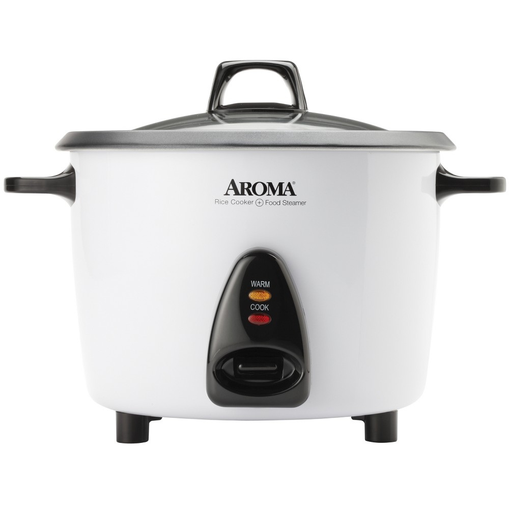 Aroma Electric 20 Cup Rice Cooker with Steam Tray -