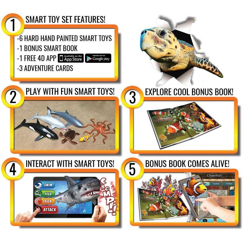 Flipo Undersea Interactive Smart STEM Toy For Girls & Boys - App Compatible, 2 of 4