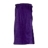 TowelSoft WomenÃs Premium Terry Cotton Spa Wrap-Purple, One Size - 3 of 4