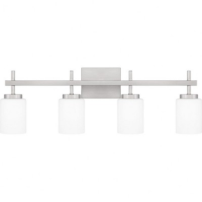 Quoizel Lighting Wilburn 4 - Light Vanity in  Brushed Nickel