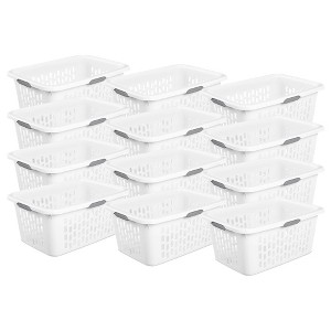 Sterilite Laundry Basket, Plastic Hamper with Handles - 1 of 4