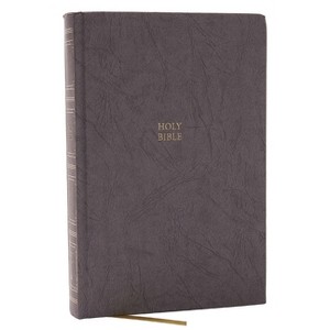 KJV Holy Bible: Paragraph-Style Large Print Thinline with 43,000 Cross References, Gray Hardcover, Red Letter, Comfort Print: King James Version - 1 of 1