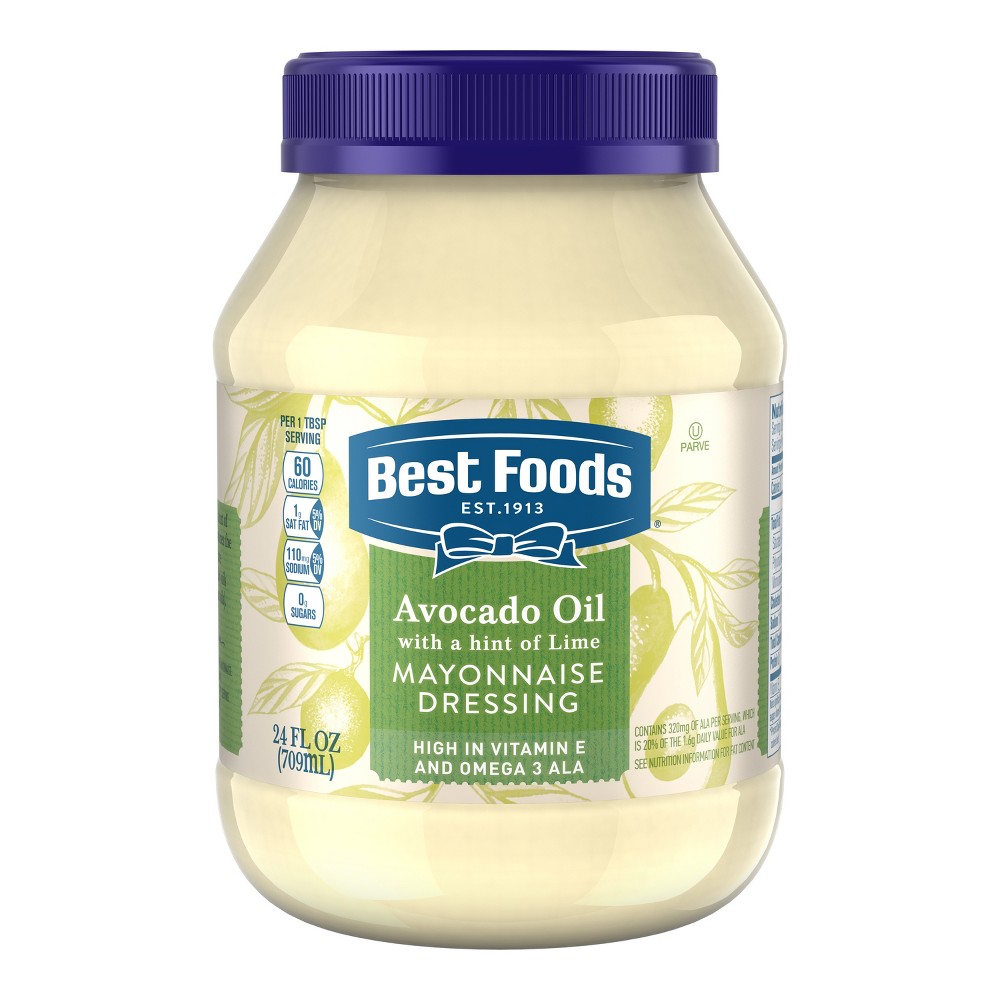 UPC 048001001268 product image for Best Foods Avocado + Lime Mayonnaise Dressing - 24oz | upcitemdb.com