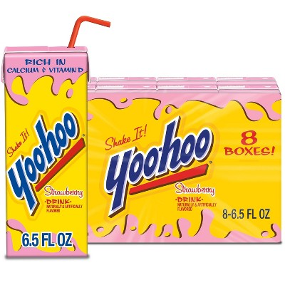 Yoo-hoo Strawberry Chocolate Flavored Drink - 8pk/6.5oz