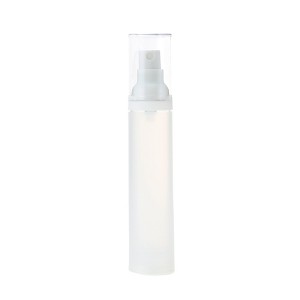 Unique Bargains Frosted Airless Pump Spray Bottle Clear 1 Pc - 1 of 4