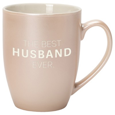 Elanze Designs The Best Husband Ever Precious Pearl 10 ounce New Bone China Coffee Cup Mug