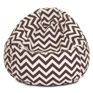 Majestic Home Goods Small Bean Bag Chevron - 1 of 4