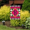 Briarwood Lane Everyday Garden Flag 12x18 For Outdoor Neon Checkerboard Monogram - B Garden Flag Flags For Outside - 4 of 4