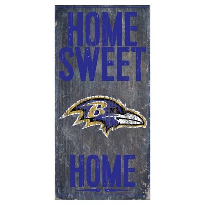 NFL Fan Creations Sweet Home Sign