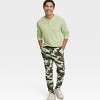 Men's Cotton Fleece Jogger Pants - All In Motion™ - 3 of 3