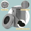 EPICA 1.3 Gallon Countertop Compost Bin | Odorless Stainless Steel Kitchen Composter with Lid & Filters - 2 of 4