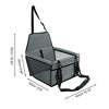 Unique Bargains Foldable Pet Car Seat Cover 15.75"x12.6"x9.84" 1 Pc - 4 of 4