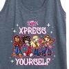 Women's - Bratz - Xpress Yourself Graphic Racerback Tank - 2 of 4