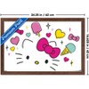Trends International Hello Kitty: 2016 General - Sweet and Simple Kitty Framed Wall Poster Prints - 3 of 4
