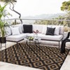 9x12' Waterproof Outdoor Rug, Reversible Plastic Patio Rugs with Storage Bag, Portable Carpet for Camping, Balcony Deck Backyard - 2 of 4