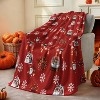 Lomsoe Cute Christmas Blankets and Throws for Adults/Women/Boys/Kids, Holiday Flannel Throw Blanket for Couch/Sofa, Holiday Decor. - 4 of 4