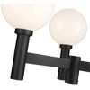 Z-Lite Laurent 3 - Light Post Light in  Black - 4 of 4