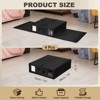 Unique Bargains Oxford Fabric Bed Sheet Organizers and Storage with PU Handle 4 Pcs - 2 of 4