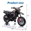 Kids Ride on Motorcycle, Electric Battery Powered Rechargeable Motorbike 6V Licensed Honda Kids Car - 2 of 4