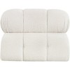 Meridian Furniture,Ames Boucle Fabric Armless - 2 of 4