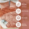 BAGOKIE 2/3 Pieces Velvet Bed in a Bag Comforter Set - 3 of 4