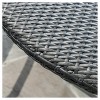 Peterson 3pc Wicker Patio Bistro Set - Gray - Christopher Knight Home - 4 of 4