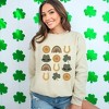 Simply Sage Market Women's Graphic Sweatshirt St. Patrick's Day Chart - 2 of 4