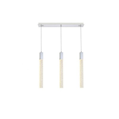 Elegant Lighting Weston 3 - Light Pendant in  Chrome