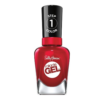 Sally hansen rhapsody deals red led polish