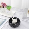 Ruso Weights Marble Smudge Centerpiece Accent Bowl - 4 of 4