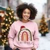Simply Sage Market Women's Graphic Sweatshirt Boho Ho Ho Ho Rainbow - 2 of 4