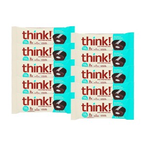 Think! Chocolate & Creme Cupcake High Protein Bar - 10 bars, 2.29 oz - 1 of 3